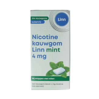 Linn Nicotine gum 4mg mint 204 pieces