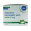 Chicle de nicotina 4 mg menta 204 unidades