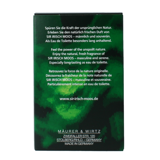 Sir Irisch Moos Eau de toilette vaporisateur naturel 50 ml
