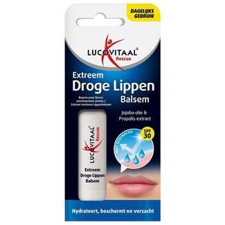 Lucovitaal Lucovitaal Lip Balm Rescue Extra Dry Lips 5g
