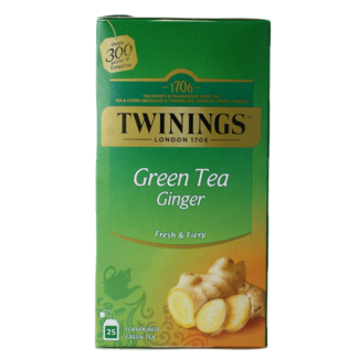 Twinings Twinings Green tea ginger 25 Bags