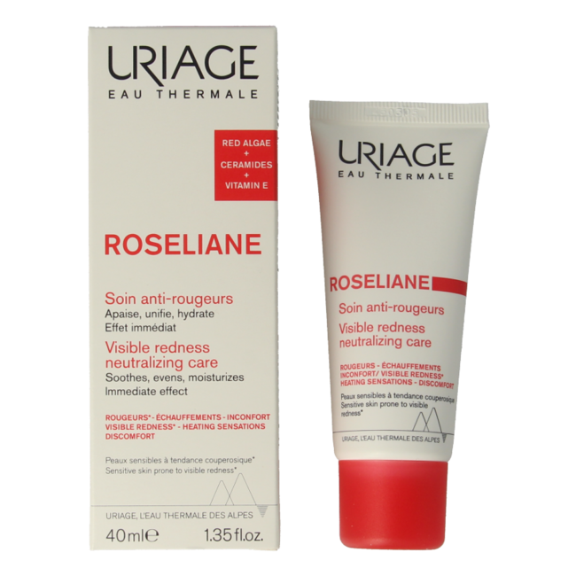 Uriage Roseliane Anti-Rötungs-Creme 40 Milliliter