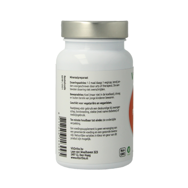 Picolinato de cromo 200mcg 60 Cápsulas vegetarianas