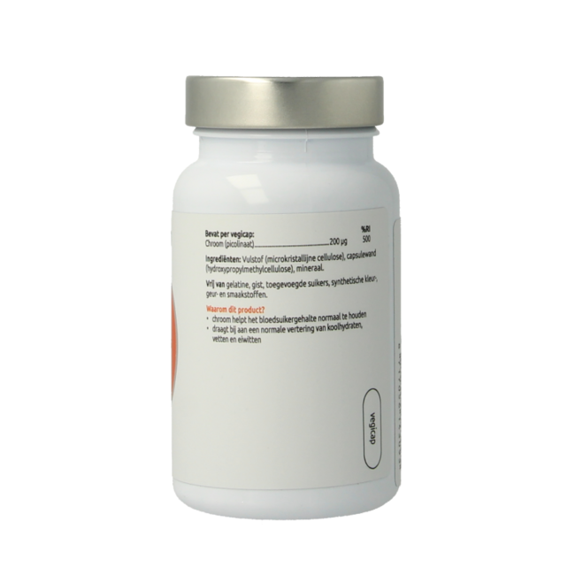 Picolinato de cromo 200 mcg 60 cápsulas vegetales