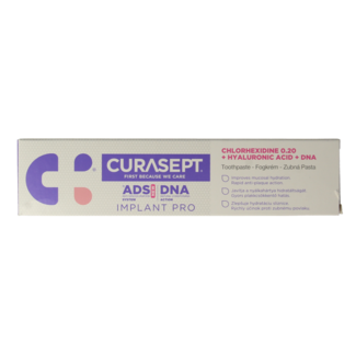 Curasept Curasept ADS DNA Implant Pro 720 CHX 0,20% + HA tandpasta 75 Milliliter