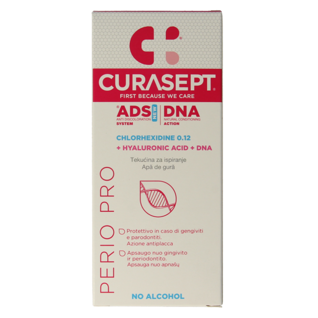 Colutorio Curasept ADS DNA Perio Pro CHX 0,12% + HA 200 ml