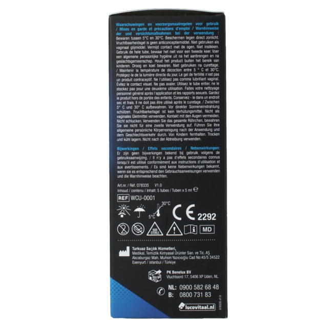 Lucovitaal Vruchtbaarheidsgel 5ml 5 Stuks