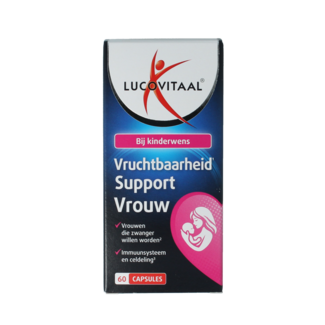 Lucovitaal Supporto fertilità donna 60 Capsule