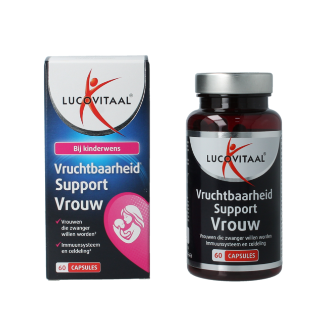 Vruchtbaarheid support vrouw 60 Capsules