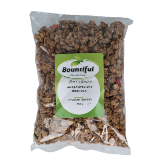 Bountiful Bountiful Granola artesanal crujiente con frutos rojos 350 gramos
