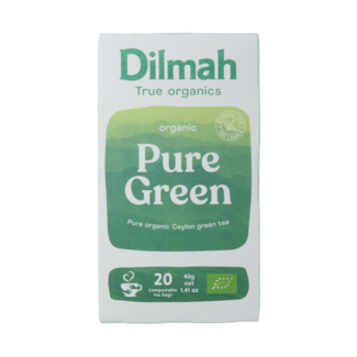 Dilmah Dilmah Té verde puro de Ceilán bio 20,00 bolsitas