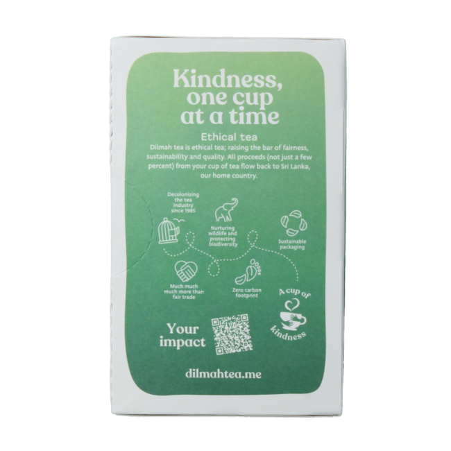 Dilmah Czysta zielona herbata cejlońska bio 20 torebek