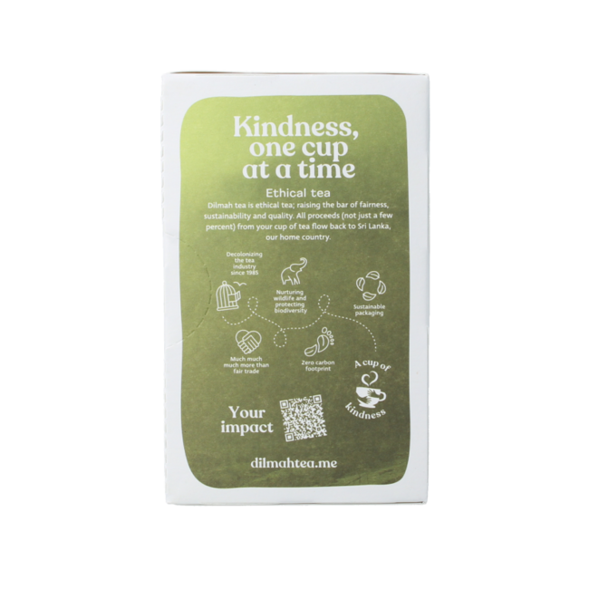 Dilmah Organic Green Tea with Mint 20 Teabags