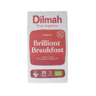 Dilmah Dilmah Brilliant Breakfast Tea Bio 20 sachets