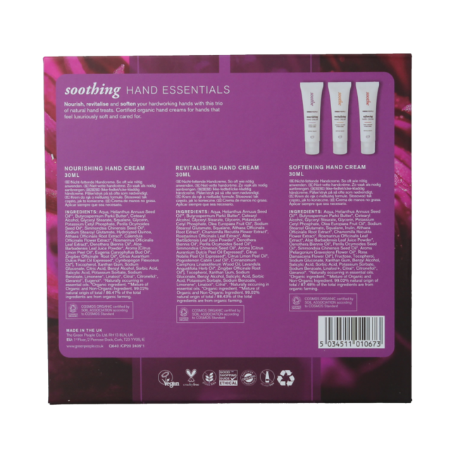 Green People Soothing hand essentials 90 Milliliter