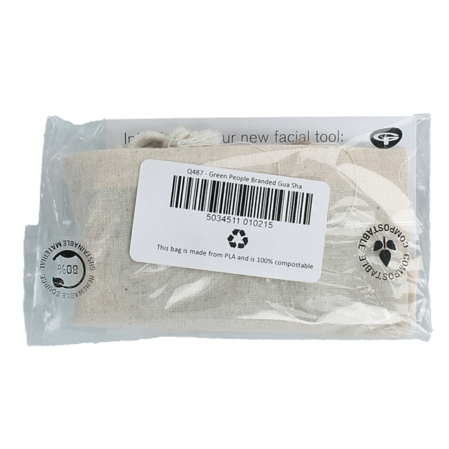 Jadeitowy masażer Gua Sha Green People 80 gram