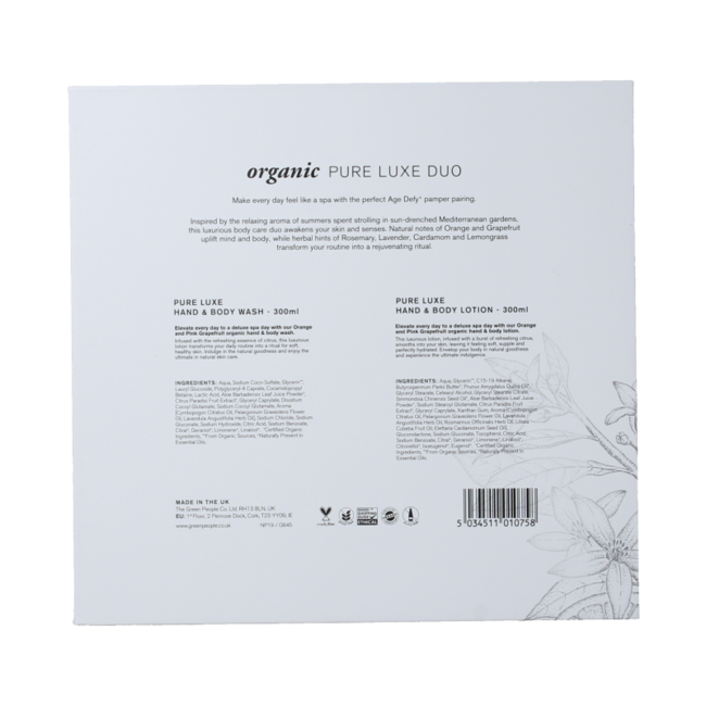 Green People Age Defy+ Pure Luxe Duo 600ml