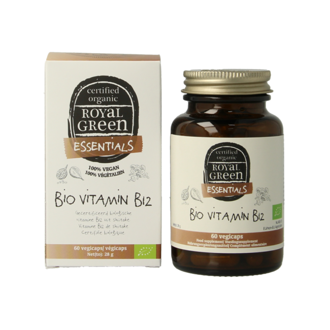 Vitamin B12 – 25 µg Bio 60 Vegetarische Kapseln