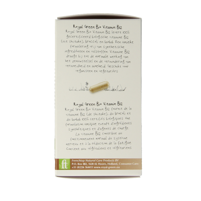 Vitamine B12 - 25mcg bio 60 Vegetarische capsules