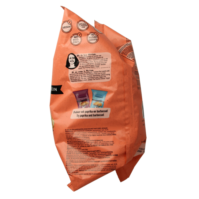 Food2Smile Chips soufflées classiques 90 grammes