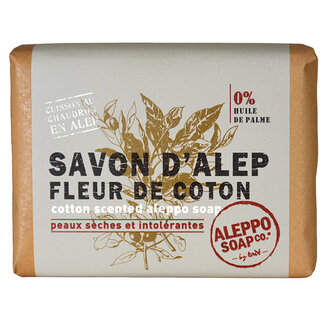 Aleppo Soap Co Aleppo Soap Co Savon d'Alep Fiore di Cotone 100 Grammi