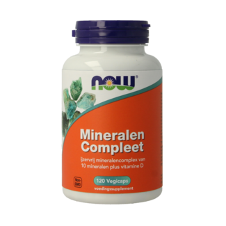 NOW NOW Mineralen compleet 120 cápsulas vegetales