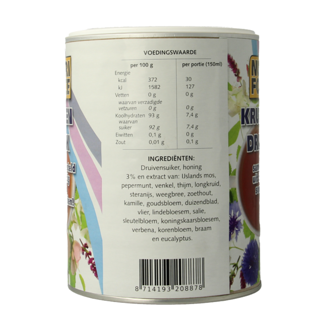 Nutriforce Instant té de hierbas 380 gramos
