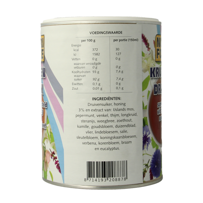Nutriforce Té de hierbas instantáneo 380 gramos