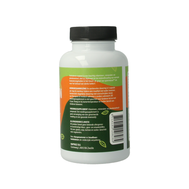 Supporto al Testosterone Nutriforce 60 Capsule Vegetali