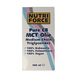 Nutriforce MCT 8 Oil 500 Millilitres