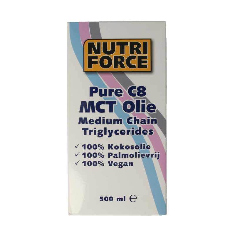 Nutriforce Olio MCT C8 500ml: Energia Pura per Corpo e Mente