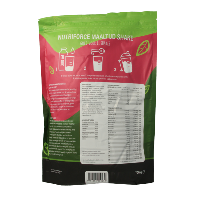 Nutriforce Shake Repas 700 Grammes