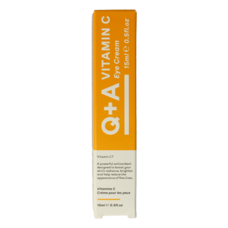 Q+A Q+A Vitamine C eye cream 15 Milliliter