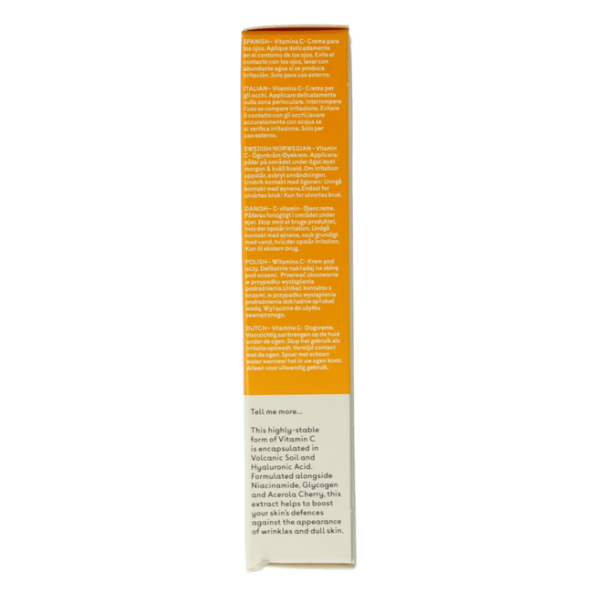 Q+A Vitamin C eye cream 15 Millilitres