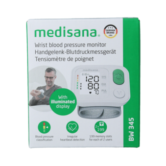 Medisana Medisana Tensiómetro de muñeca BW 345 1 unidad