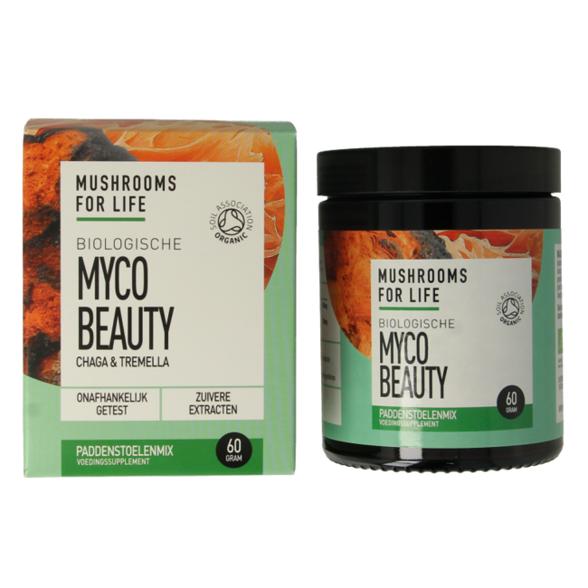 Mushrooms for Life Myco beauty poeder bio 60 Gram