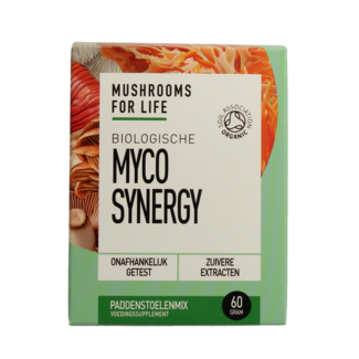 Mushrooms for Life Myco Synergy Pulver Bio 60 Gramm