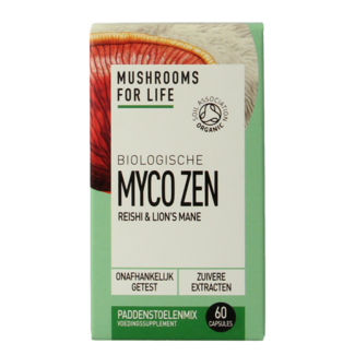 Mushrooms for Life Mushrooms for Life Myco Zen Organic 60 Capsules
