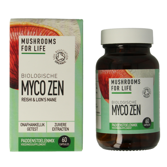 Mushrooms for Life Myco Zen Organic 60 Capsules
