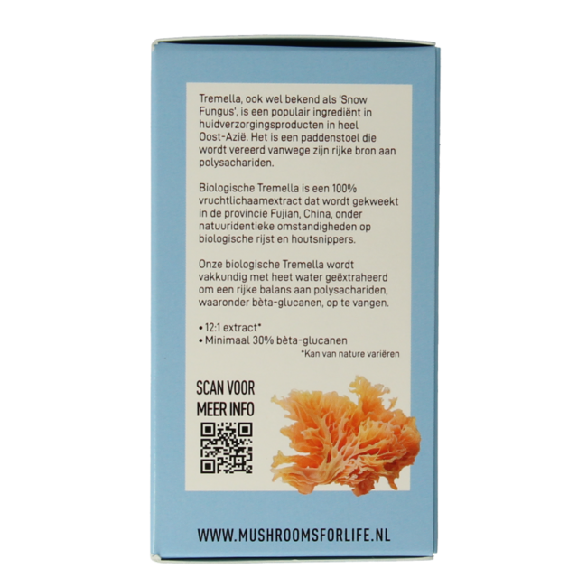 Tremella bio 60 cápsulas