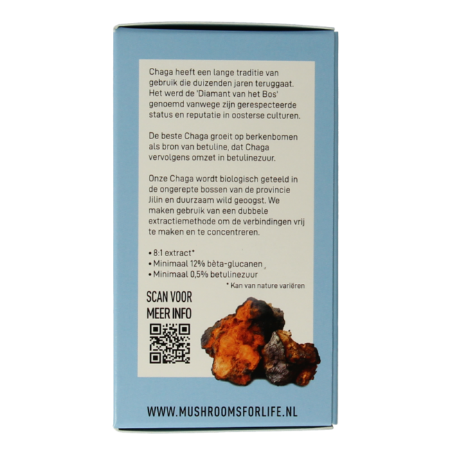 Chaga bio 60 gélules