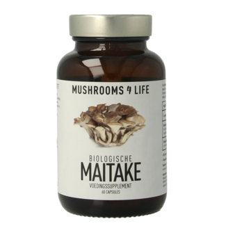 Mushrooms for Life Grzyby dla Życia Maitake bio 60 Kapsułek