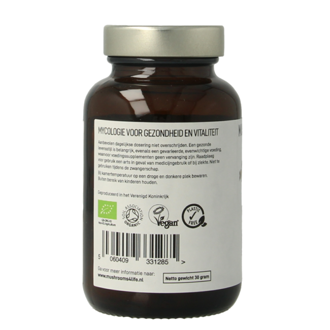 Mushrooms for Life Organic Maitake 60 Capsules