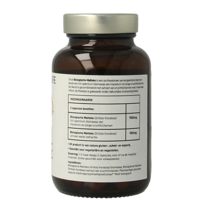 Mushrooms for Life Maitake bio 60 Capsules