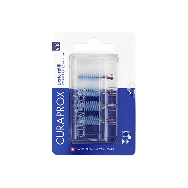Curaprox CPS 408 perio refill ragers 4x 1 Set