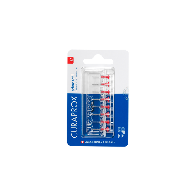 Curaprox CPS 07 prime recambios cepillos interdentales 8x 1 Set