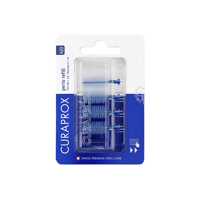 Curaprox CPS 410 perio recambio cepillos interdentales 4x 1 Set
