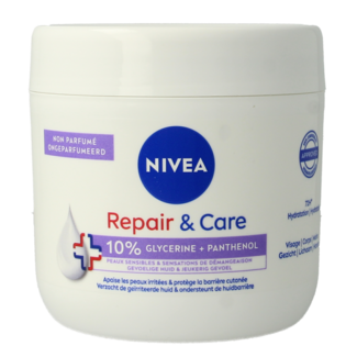 Nivea Nivea Repair & care body cream fragrance free sensitive 400 Millilitres