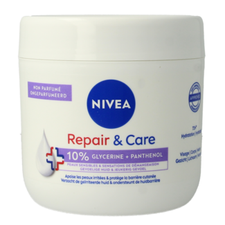 Nivea Nivea Repair & Care Crema Corporal sin Perfume Piel Sensible 400 Mililitros