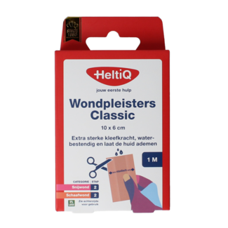 Heltiq Heltiq Classic Wound Plaster 10x6cm 1m 1 Piece